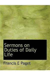 Sermons on Duties of Daily Life