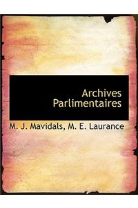 Archives Parlimentaires