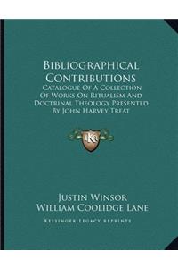Bibliographical Contributions