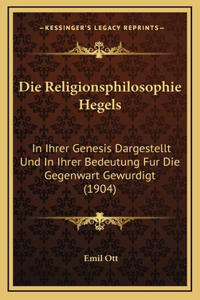 Die Religionsphilosophie Hegels