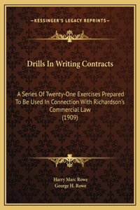 Drills In Writing Contracts