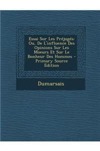 Essai Sur Les Préjugés