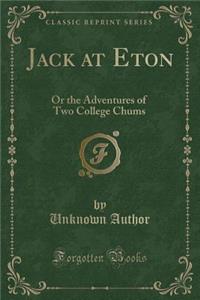 Jack at Eton