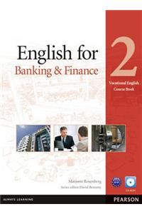English for Banking & Finance Level 2 Coursebook and CD-ROM Pack