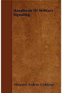 Handbook Of Military Signaling
