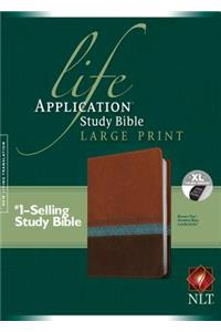 Life Application Study Bible NLT, Large Print