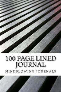 100 Page Lined Journal