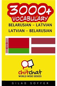 3000+ Belarusian - Latvian Latvian - Belarusian Vocabulary