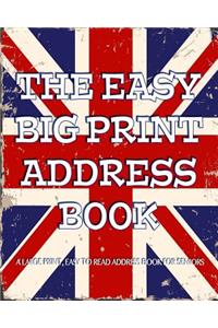 The Easy Big Print Address Book