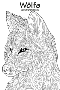Wölfe-Malbuch für Erwachsene 1
