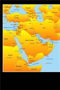 Map of the Middle East Journal