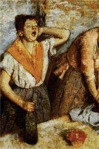 ''Laundry Girls Ironing'' by Edgar Degas - 1884