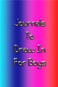 Journals To Draw In For Boys