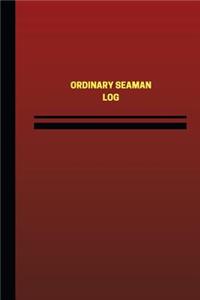 Ordinary Seaman Log (Logbook, Journal - 124 pages, 6 x 9 inches)