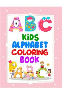 Kids Alphabet Coloring Book