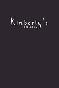 Kimberly's notebook