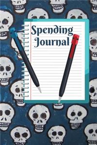 Spending Log Journal: Personal or Business Accounting Notebook- Very Helpful In Life- Daily Weekly And Monthly- Pretty Inspirational Diary with Premium Matte Cover 6 x 9