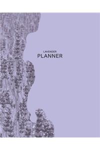 Undated Lavender Planner