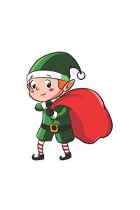 Christmas Elve Notebook