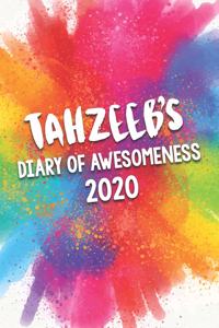 Tahzeeb's Diary of Awesomeness 2020