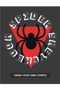 SPIDER SKETCHBOOK - Draw Your Own Comics!