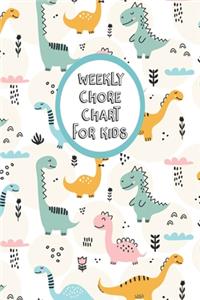 Weekly Chore Chart for Kids