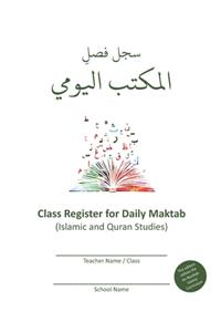 Class Register for Daily Maktab