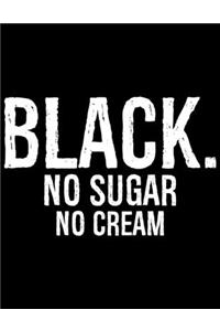 Black No Sugar No Cream