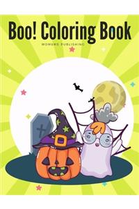 Boo! Coloring Book