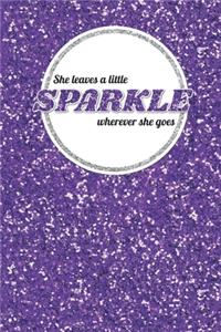 She Leaves a Little Sparkle Wherever She Goes, 2020 Weekly Planner