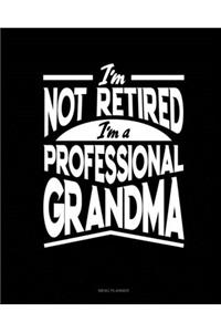 I'm Not Retired I'm a Professional Grandma