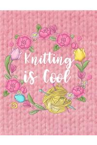 Knitting Graph Paper Notebook