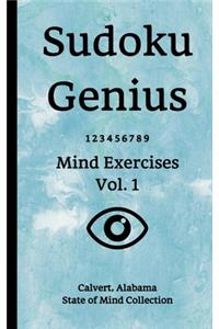 Sudoku Genius Mind Exercises Volume 1