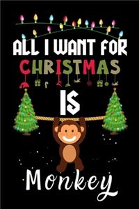 All I Want For Christmas Is Monkey