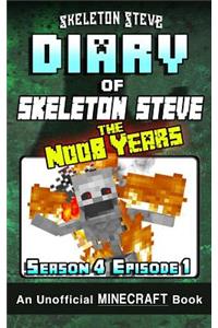 Diary of Minecraft Skeleton Steve the Noob Years - Season 4 Episode 1 (Book 19)
