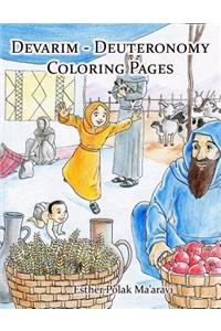 Devarim - Deuteronomy - Coloring Pages