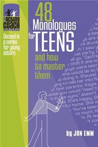 48 Monologues for Teens and How to Master Them