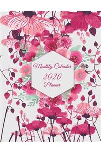 Monthly Calendar 2020 Planner
