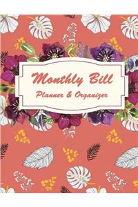 Monthly Bill Planner & Organizer