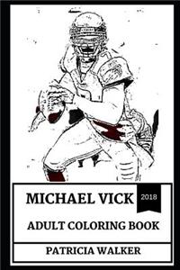 Michael Vick Adult Coloring Book