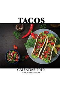 Tacos Calendar 2019