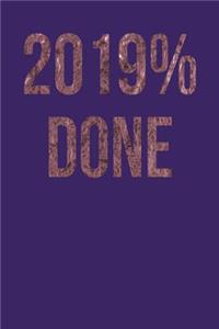 2019% Done