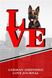 German Shepherd Love Journal