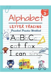 Alphabet Letter Tracing Preschool Practice Workbook