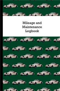 Mileage and Maintenance Logbook