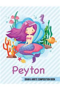 Peyton Draw and Write Composition Book