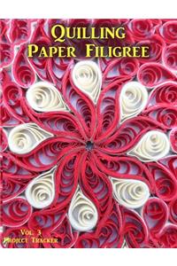 Quilling Paper Filigree Vol. 3 Project Tracker