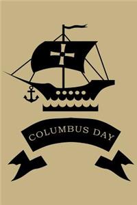 Columbus Day: Blank Lined Journal to Write in - Ruled Writing Notebook