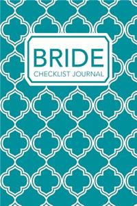 Bride Checklist Journal