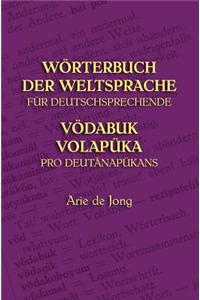 Wörterbuch der Weltsprache für Deutschsprechende